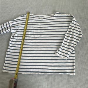 JJill 3/4 sleeve cotton tee